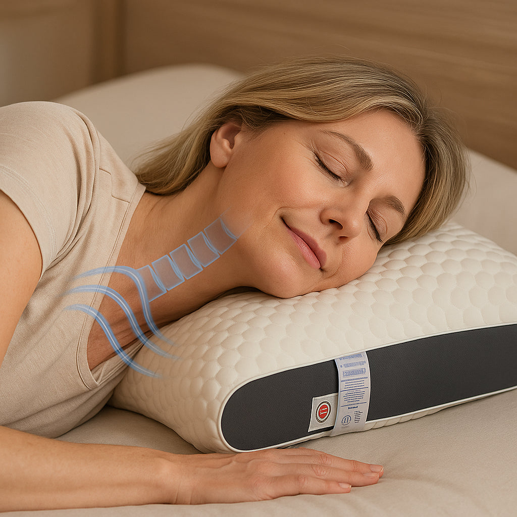 1 + 1 INGYENES | SLEEPFORM™ – Meg fogod szüntetni a nyakfájást, és újra úgy fogsz aludni, mint egy kisbaba. Hőszabályozó huzatokkal együtt.