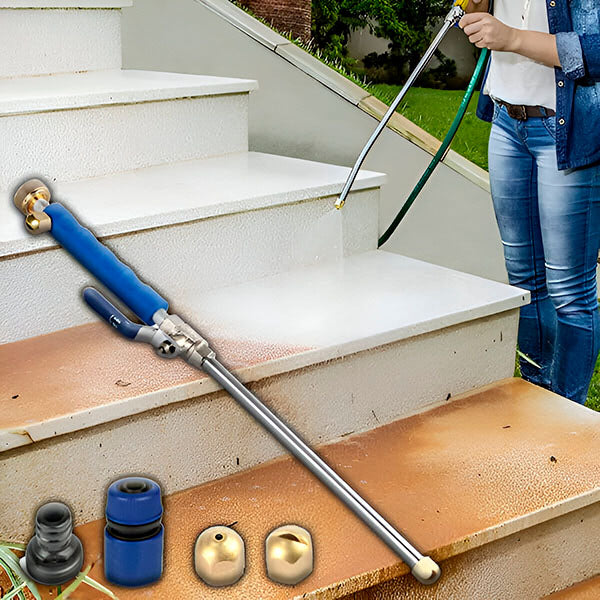 Waterjet™  | Változtassa tömlőjét professzionális felülettisztítóvá. (bármilyen tömlőre illik)