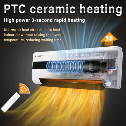 AirMAX AC™ - Az első légkondicionáló, amellyel pénzt spórolsz, és egész télen melegen tartja az otthonod anélkül, hogy elszállna a villanyszámla *(Hőszivattyút és ingyenes távirányítót tartalmaz)