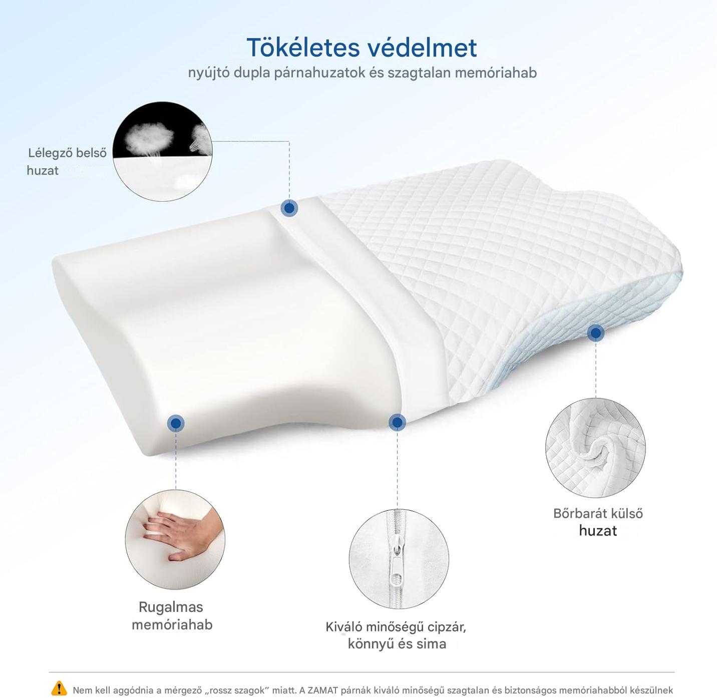 1+1 GRATIS | Ergosleep™- Az egyetlen U alakú párna, amely 100%-ban megszünteti a nyakfájdalmat (INGYENES huzatokkal)