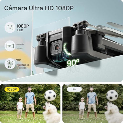 SkyGuard Pro™ drón | Repülj úgy, mint egy profi pilóta, félelem nélkül, hogy elveszíted a drónodat. (Ma: Ingyenes fülre simuló fejhallgató + Dupla 4K kamera + Hosszú élettartamú akkumulátor + Tartozék táska mellékelve)