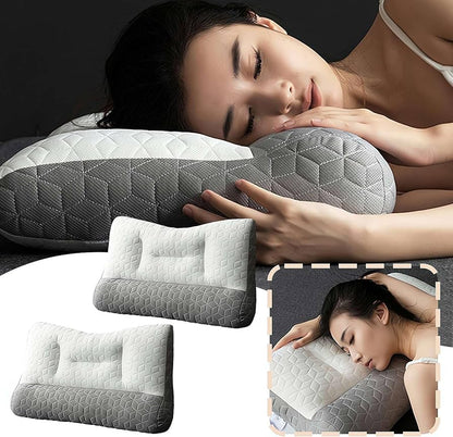 1+1 INGYEN | CONFORTSLEEP™ – Az egyetlen memóriahabos párna DuplaMagasság™ technológiával, amely mindössze 3 éjszaka alatt akár 99,9%-kal csökkenti a nyakfájdalmat. (INGYEN huzatokkal + 30 éjszakás próbaidővel)