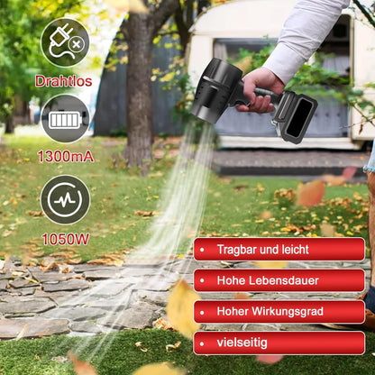 TurboJet™ – Tisztítsa meg a kertet percek alatt, sepregetés és hajolgatás nélkül. 2 db INGYENES akkumulátort tartalmaz