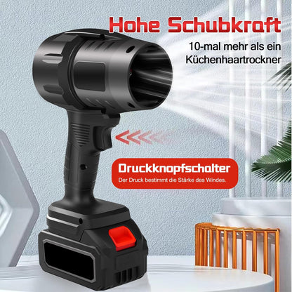 TurboJet™ – Tisztítsa meg a kertet percek alatt, sepregetés és hajolgatás nélkül. 2 db INGYENES akkumulátort tartalmaz