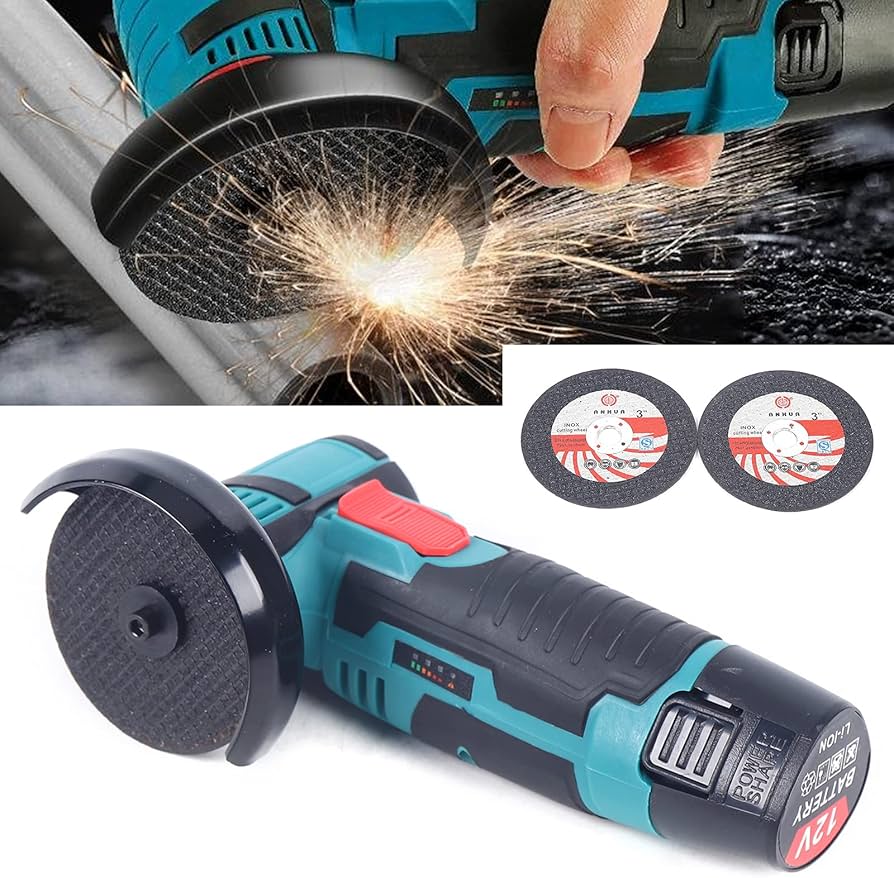 SpinCut™ – Vágj bármit fáradság nélkül ezzel a vezeték nélküli, profi sarokcsiszolóval – akár egy órás használattal (2 ingyenes vágótárcsával együtt).