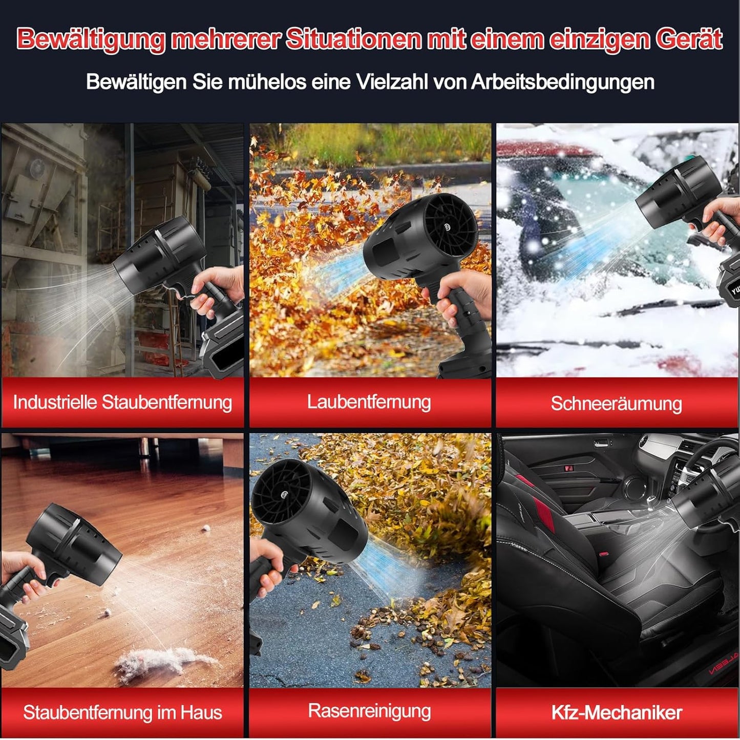 TurboJet™ – Tisztítsa meg a kertet percek alatt, sepregetés és hajolgatás nélkül. 2 db INGYENES akkumulátort tartalmaz