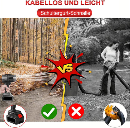 TurboJet™ – Tisztítsa meg a kertet percek alatt, sepregetés és hajolgatás nélkül. 2 db INGYENES akkumulátort tartalmaz