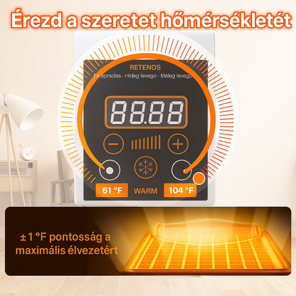 AirMAX AC™ - Az első légkondicionáló, amellyel pénzt spórolsz, és egész télen melegen tartja az otthonod anélkül, hogy elszállna a villanyszámla *(Hőszivattyút és ingyenes távirányítót tartalmaz)