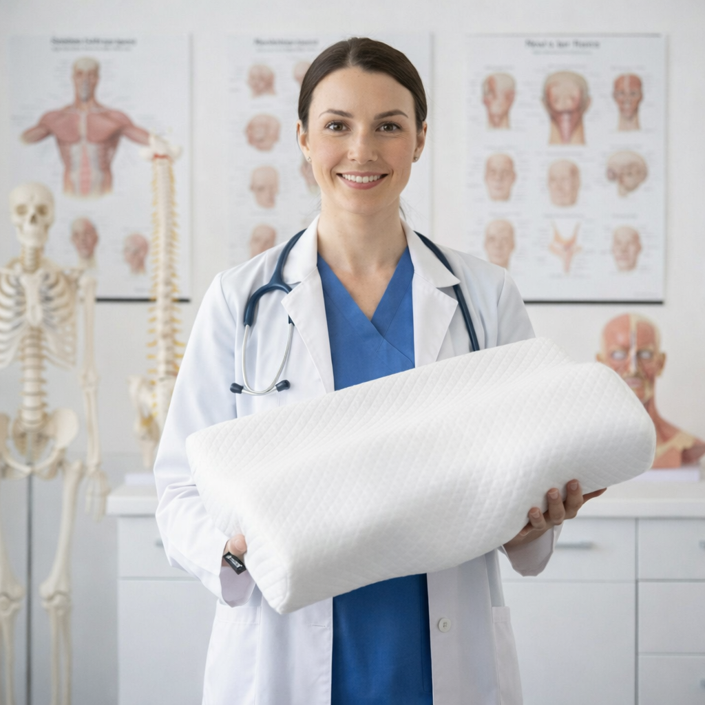 1+1 GRATIS | Ergosleep™- Az egyetlen U alakú párna, amely 100%-ban megszünteti a nyakfájdalmat (INGYENES huzatokkal)