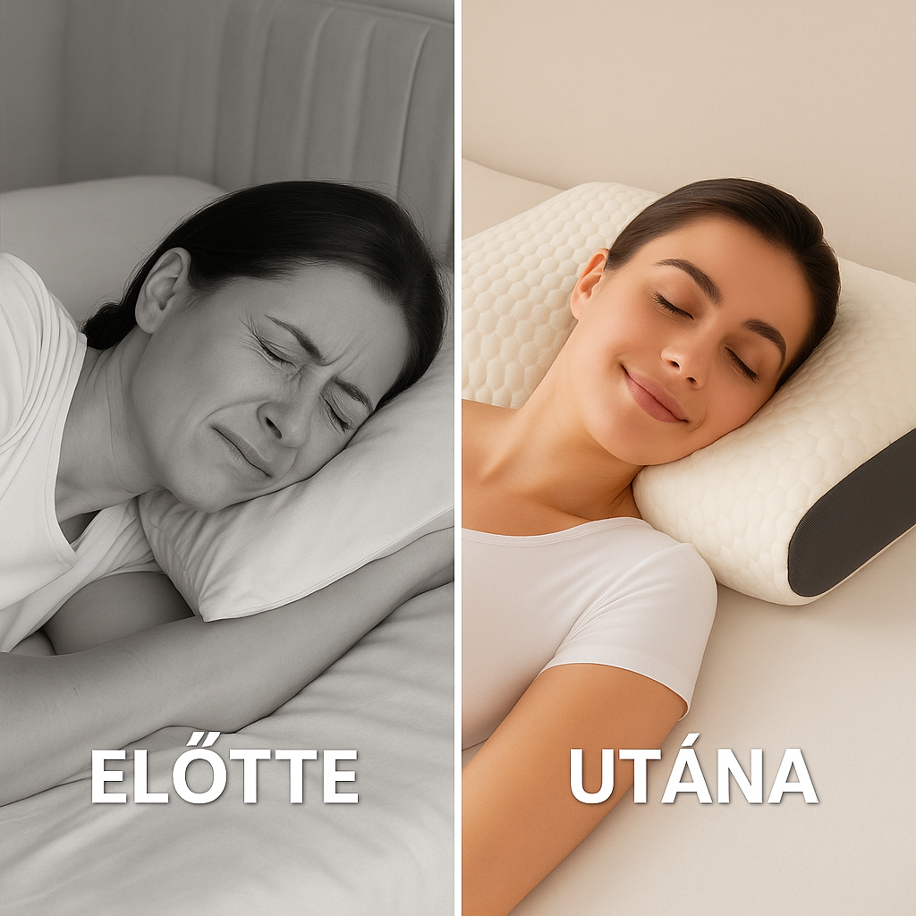 1 + 1 INGYENES | SLEEPFORM™ – Meg fogod szüntetni a nyakfájást, és újra úgy fogsz aludni, mint egy kisbaba. Hőszabályozó huzatokkal együtt.