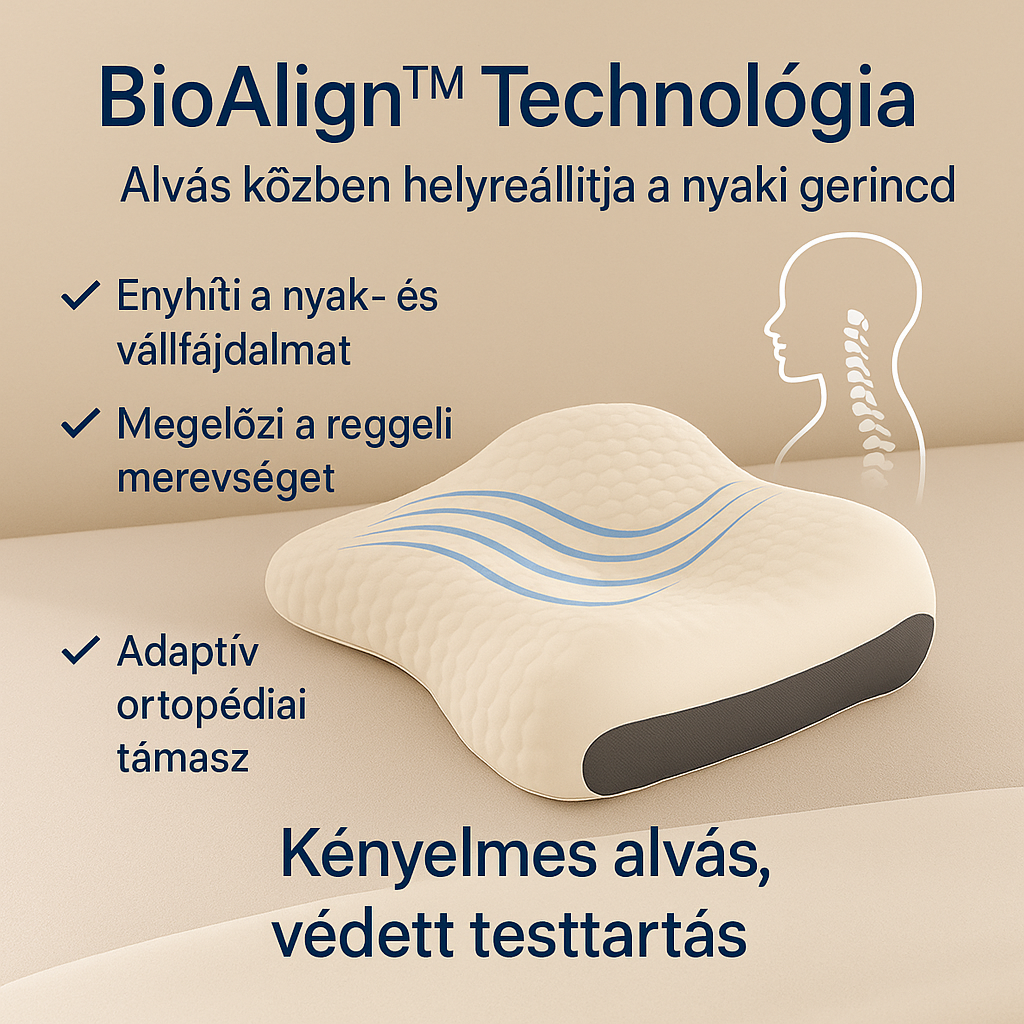 1 + 1 INGYENES | SLEEPFORM™ – Meg fogod szüntetni a nyakfájást, és újra úgy fogsz aludni, mint egy kisbaba. Hőszabályozó huzatokkal együtt.