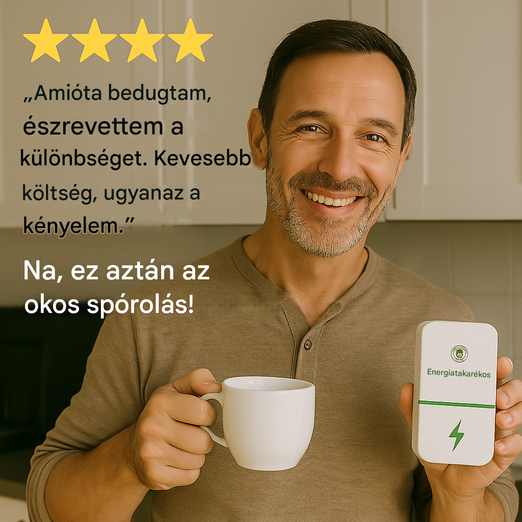 1 + 1 INGYEN | PowerSAVE™ - Szüntesse meg a feszültségcsúcsokat és takarítson meg a villanyszámlán! Karbantartást nem igényel.