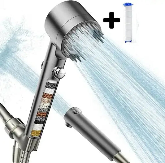 HYDROLUXE™  - Távolítsd el a klórt és a vízkövet a zuhanyból. Növeld a víznyomást, miközben minden használatnál vizet takarítasz meg. Tartalmaz 2 extra szűrőt. (+INGYENES szállítás).