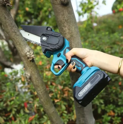 ChainSAW™ - A piac legjobb kézi láncfűrésze hosszabbított akkumulátorral. (Ingyenes akkumulátor, lánc, védő, tároló táska és töltő)