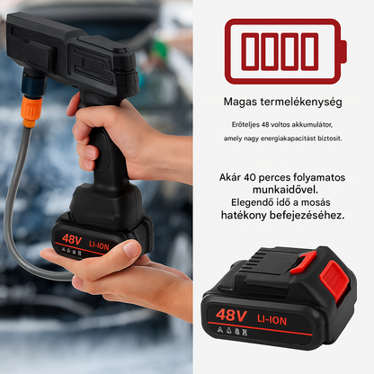 Nyomásos mosó WaterJET PRO™ (Ma +2 elem INGYEN) + 5 tartozék a csomagban