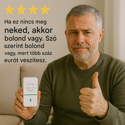 1 + 1 INGYEN | PowerSAVE™ - Szüntesse meg a feszültségcsúcsokat és takarítson meg a villanyszámlán! Karbantartást nem igényel.
