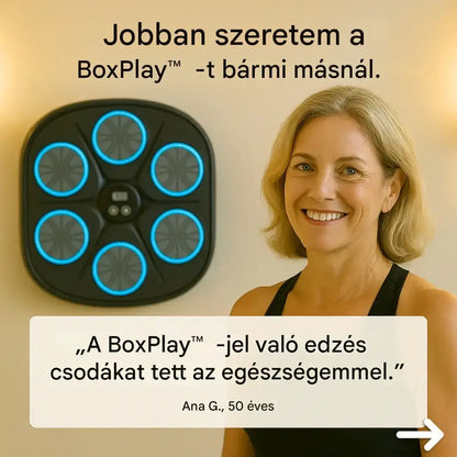 BOX PLAY™ – Használd ki a stresszt az előnyödre, fedezd fel újra a belső békédet, és formáld a karjaidat egyszerre. (A 2025-ös új trend) + Ma ingyenes kesztyűvel
